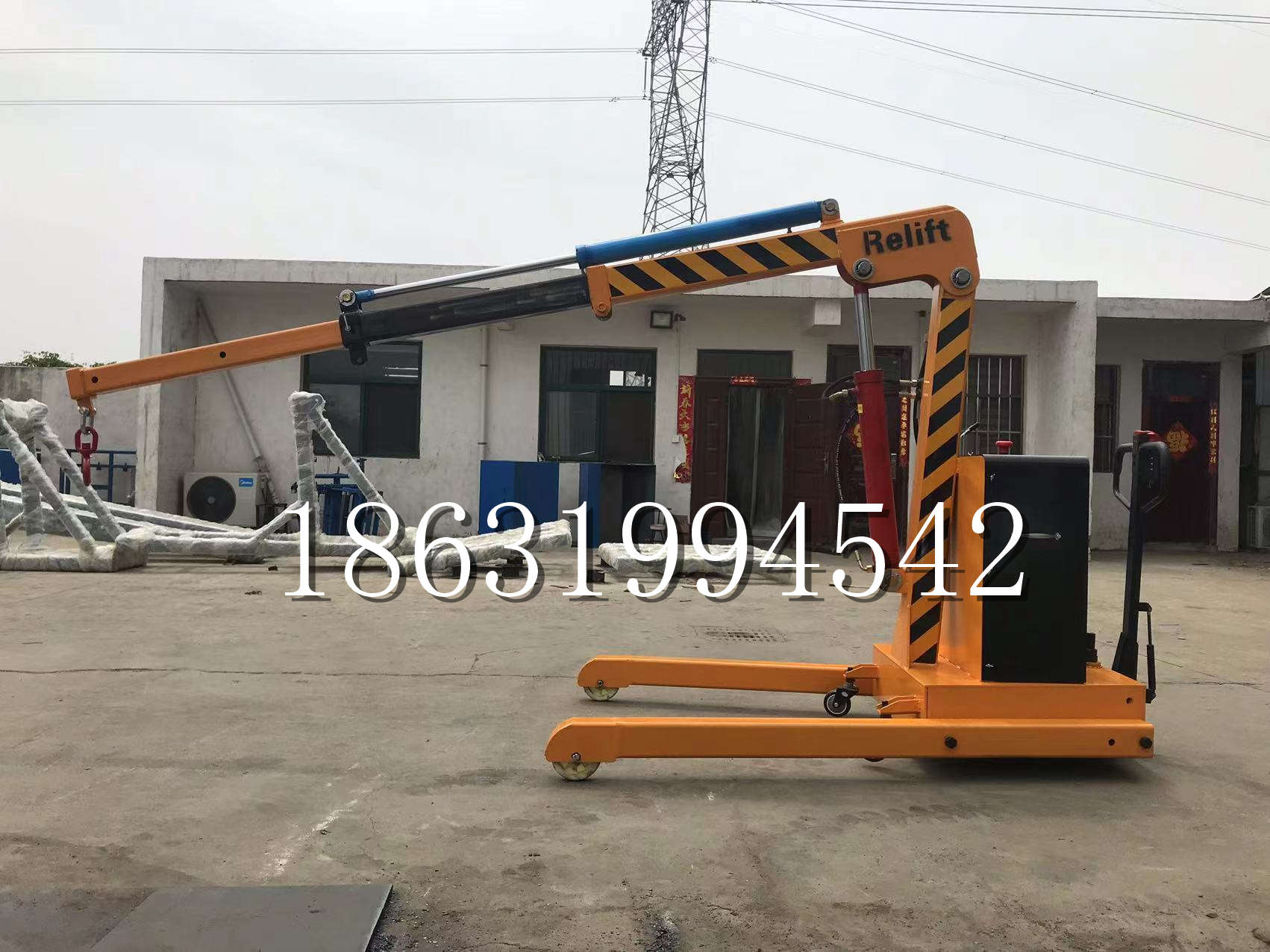 石碇区久征定做3吨三轮随车吊 农用园林绿化移树吊 平板工程用小吊机